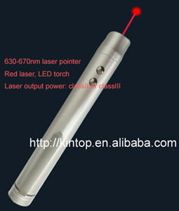 LP-036 red laser pointer with LED
